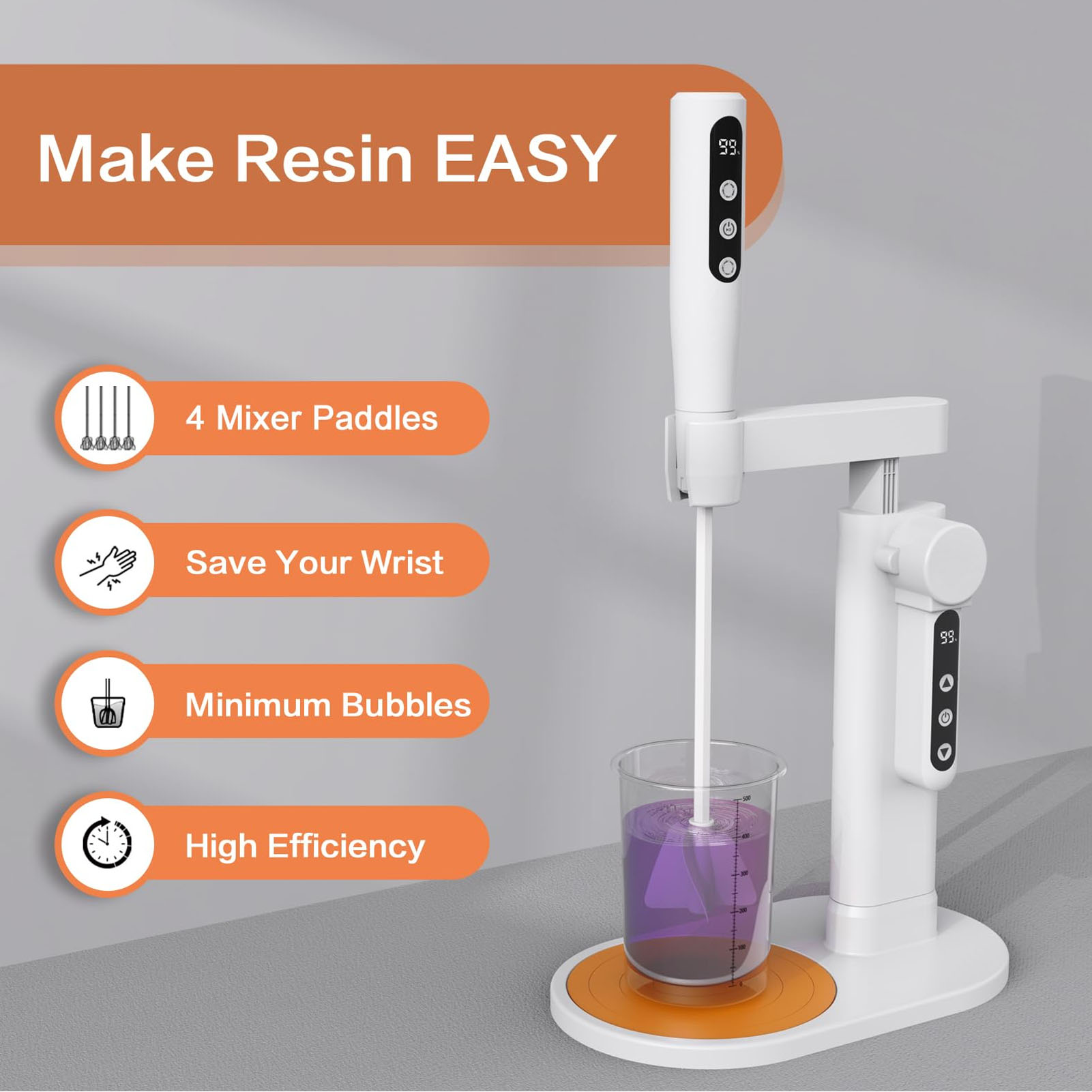 Stand Mixer - Electric Resin Stirrer Electric Resin Mixer