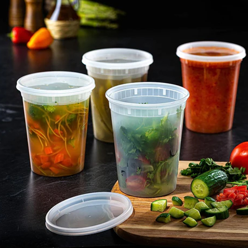 Microwave Oven - Food Storage Containers with Lids Freezer