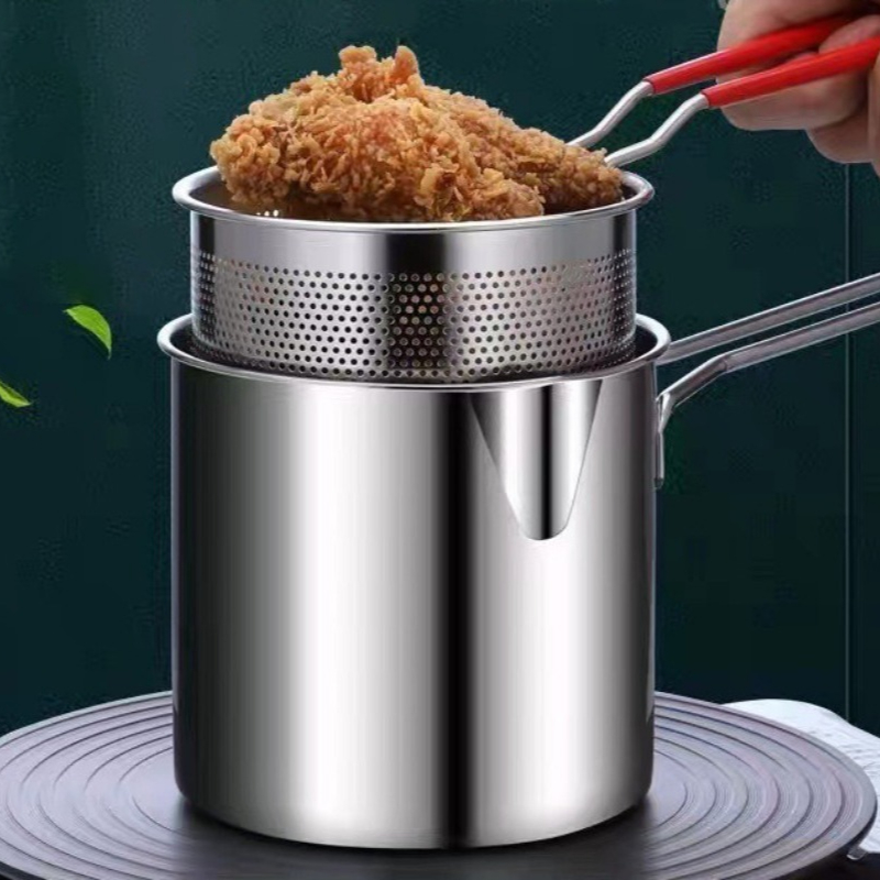304 Stainless Steel Deep Fryer - Induction Cooker ulasan dan harga