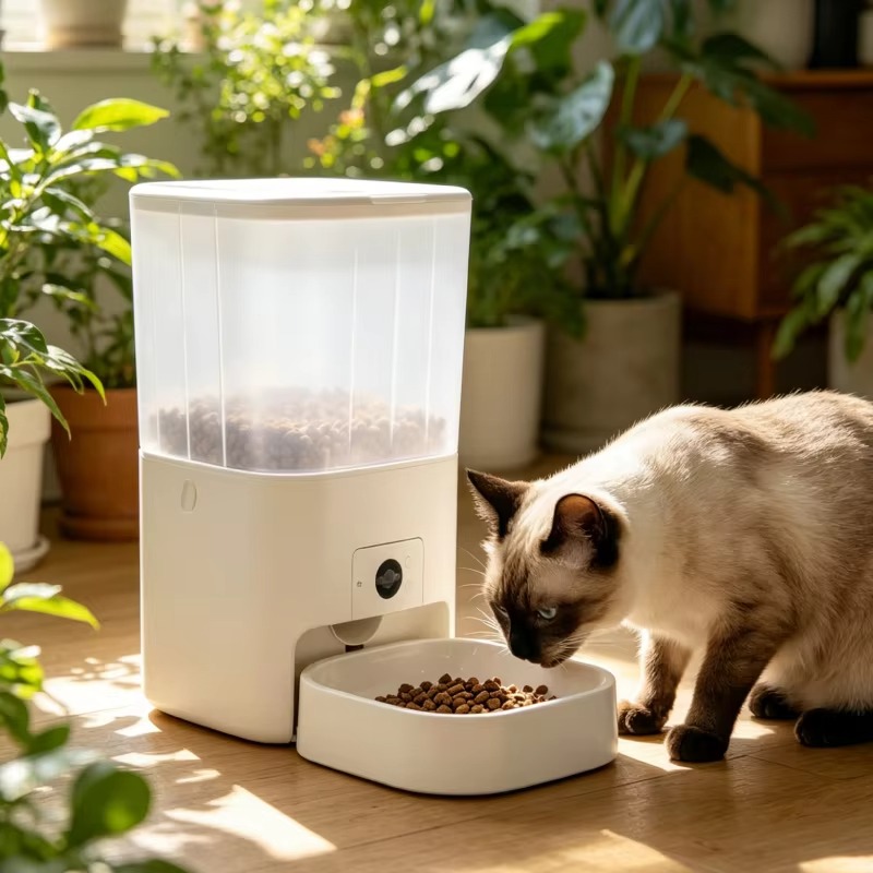 6L Automatic Cat Feeder With C - Kitchen Appliances Video ulasan dan harga